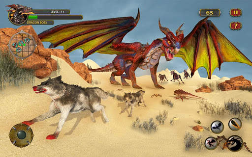 Dragon Simulator Attack 3D Game screenshot 5