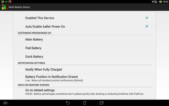 Multi Battery Status screenshot 6