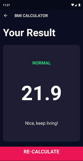 Body Mass Index screenshot 2