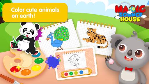 Preschool Geography Countries Kids Learn World Map screenshot 1