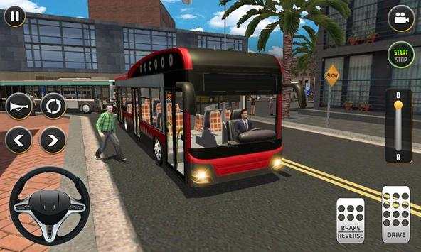 Autobus Simulator Pro - bus driving city screenshot 1