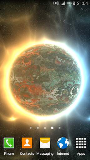 Fantasy Planet Live Wallpaper screenshot 3