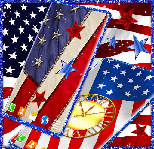 American Flag Wallpapers ⭐ USA HD Wallpaper Theme screenshot 7