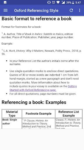 Oxford Reference Style Guide screenshot 4