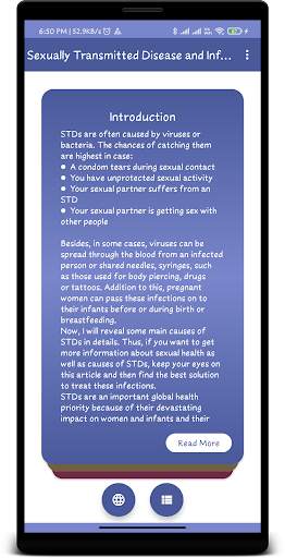 Sexual Disease and Infections screenshot 2