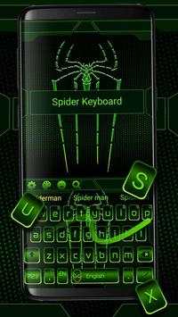 Green Spider Keyboard Theme screenshot 3