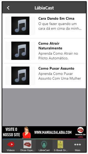Manual da Lábia screenshot 4