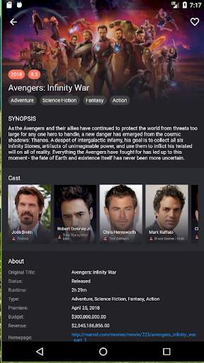 Entertainment Hub - Movies , TV Shows Guide screenshot 5