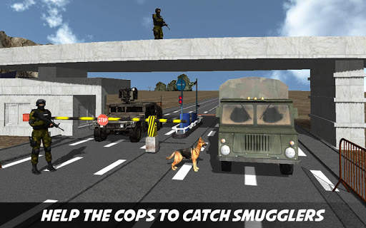 Border Patrol Sniffer Dog : Commando Army Dog Sim screenshot 1