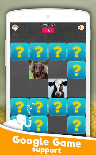 Matching Game: Animals screenshot 1