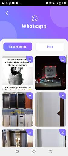 All in one status saver स्क्रीनशॉट 2