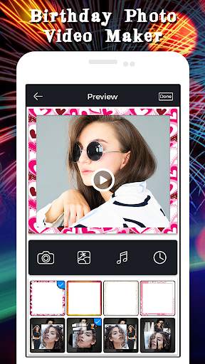 Birthday Photo Video Maker screenshot 3