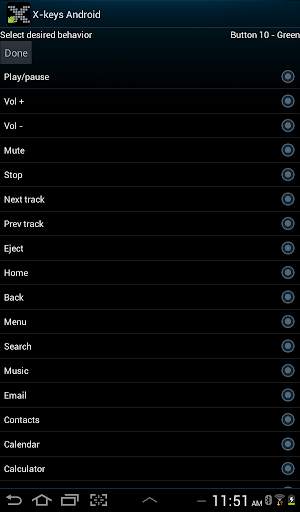X-keys Android screenshot 4