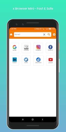 x Browser Mini - Fast & Safe स्क्रीनशॉट 2