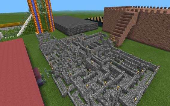 Mega maze map for Minecraft PE screenshot 2