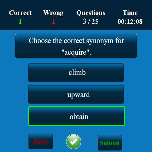 English Literature MCQ screenshot 4