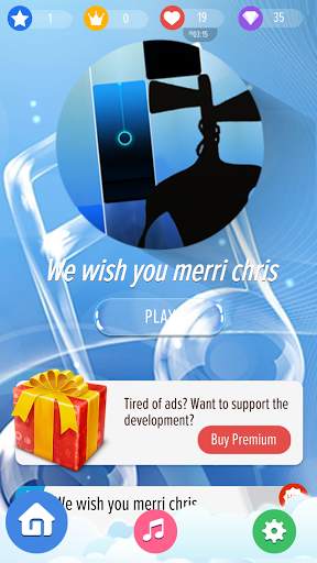 Siren Head Piano Tiles screenshot 1