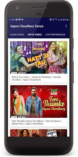 Sapna Choudhary Video Songs screenshot 2