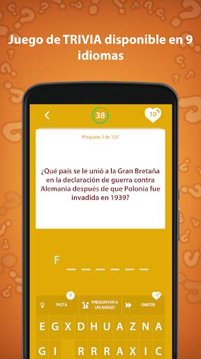 Trivia quiz de historia screenshot 5