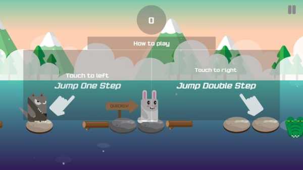 Evolution Rabbit Run - Run to The Jungle Temple 2 screenshot 2