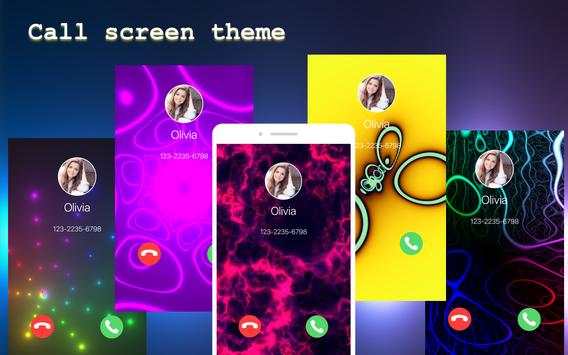 Color Call - Caller Screen - Color Phone Flash screenshot 1
