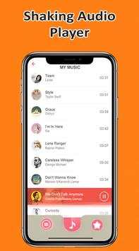 Shake to Music Player : Shaking Audio Player screenshot 4