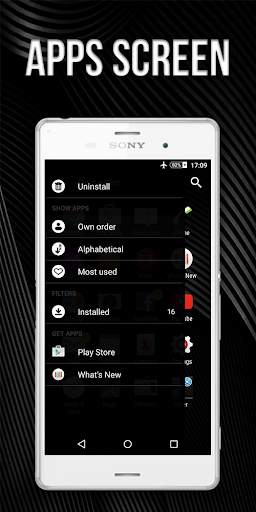 Black 6.0( for Xperia Theme) screenshot 6