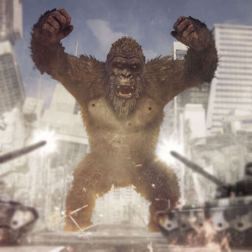 The Angry Gorilla Monster Hunter- Godzilla Games 2.0