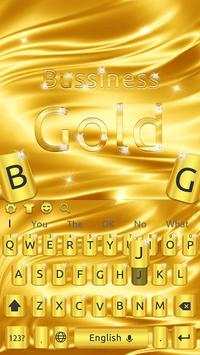 Business Diamond Gold Keyboard Theme screenshot 4