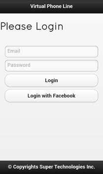Virtual Phone Line screenshot 1