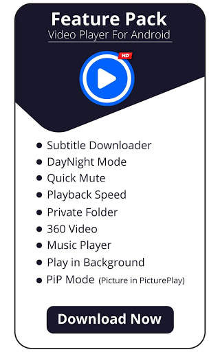 Video Player for Android: All Format Video Player screenshot 1