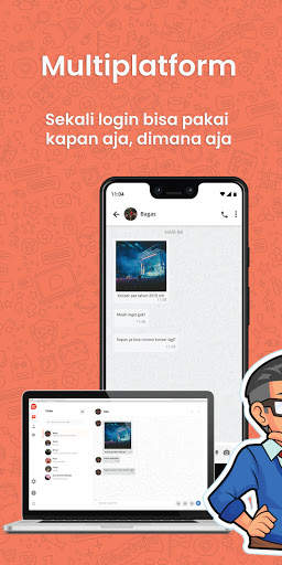 ChatAja - Indonesia Messenger & Lifestyle App screenshot 2