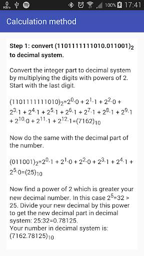 Numeral System Converter Free screenshot 2