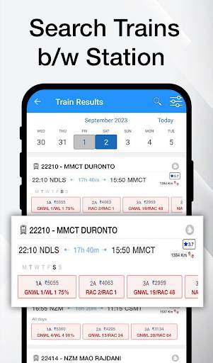 Indian Railway Timetable Live screenshot 3
