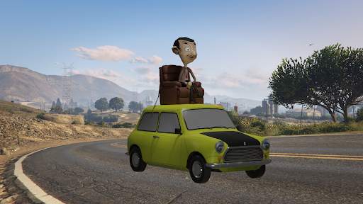 Mr. Bean game Car Driving 2023 screenshot 1