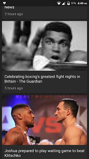 Boxing News screenshot 1