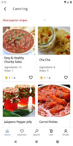 Canning Recipes screenshot 2