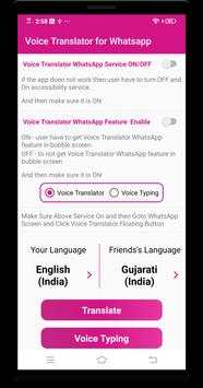 Voice Translator for Whatsapp screenshot 3