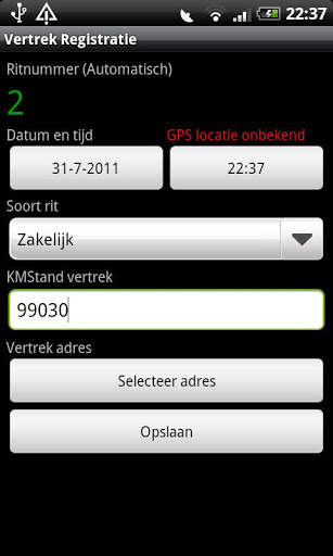 Kilometer Registratie LITE screenshot 4