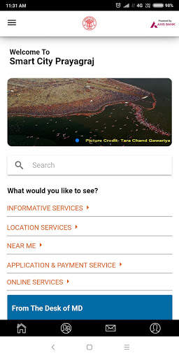 Prayagraj One City App screenshot 2