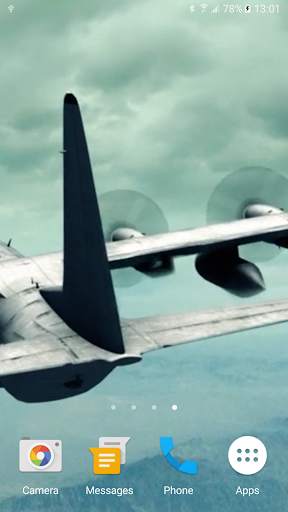 Aircraft 3D Live Wallpaper 6 تصوير الشاشة
