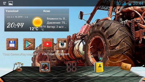 Next Launcher Buggy Theme screenshot 7