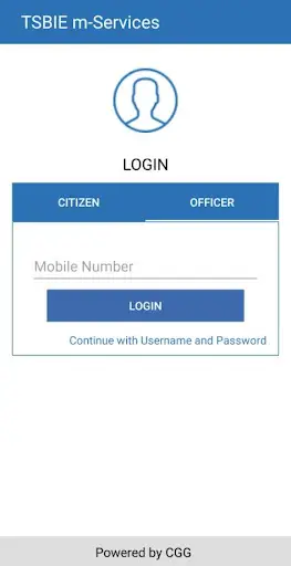 TSBIE m-Services screenshot 1