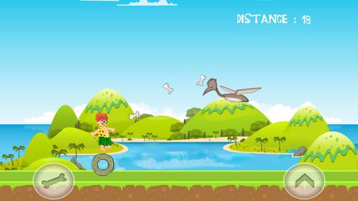Angry Caveman Run screenshot 5