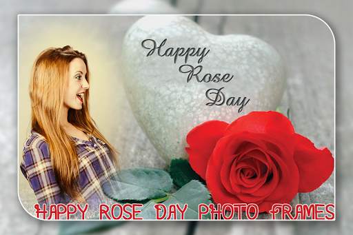 Happy Rose Photo Frame screenshot 1