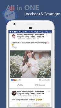 Lite Messenger - All in ONE screenshot 2