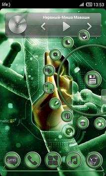 Next Launcher Bio Green Theme screenshot 3