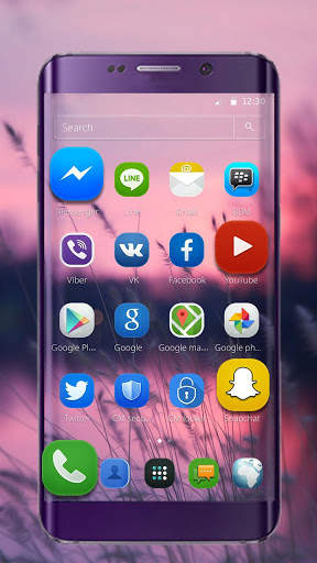 Sam Edge Phone Theme screenshot 2