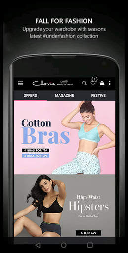 Clovia App - Shop Lingerie, Nightwear & Activewear screenshot 1