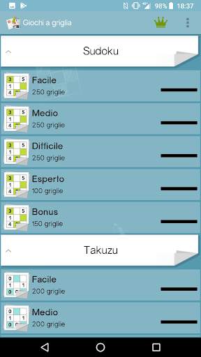 Giochi a griglia (cruciverba & sudoku) screenshot 6